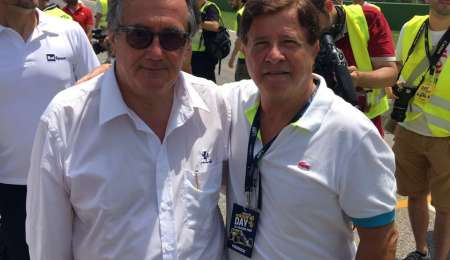 Guerra volvió al mundo de la F1 