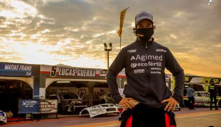 Guerra apareció en el final y logró su primera pole en el Top Race