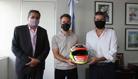 Esteban Guerrieri fue recibido por Matías Lammens