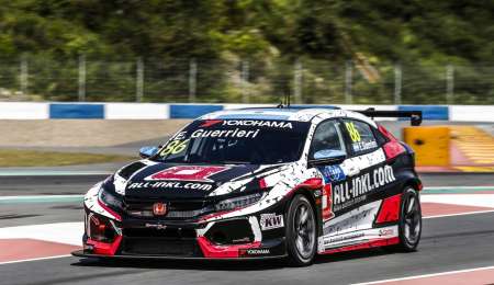 WTCR: Guerrieri se metió en el top ten de los entrenamientos