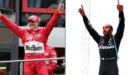 Hamilton, el campeón que igualó otro record de Schumacher