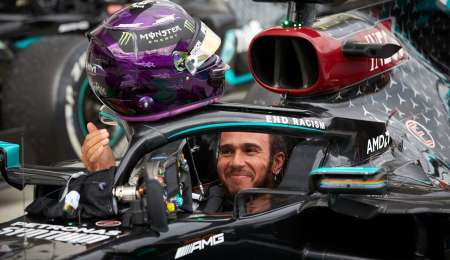 Hamilton empató un récord de Schumacher y va por más