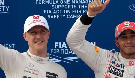 Hamilton superó a Schumacher en Grandes Premios liderados