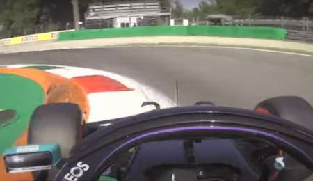 A bordo: la vuelta más rápida de la historia de la F1 en Monza