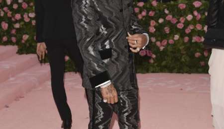 Lewis Hamilton, estrella de la moda en Nueva York