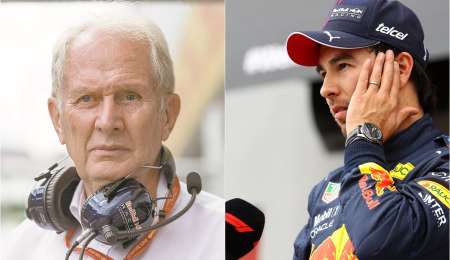 Checo Pérez le responde a Marko