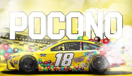 Nascar: Kyle Busch ganó en Pocono y cortó la racha de Chevrolet