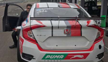 Honda probó en el Cabalén de cara a General Roca