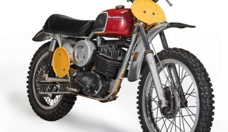 Subastan la Husqvarna que perteneció a Steve McQueen