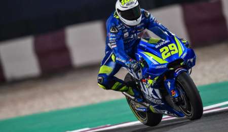 Suzuki lidera en el segundo día de pruebas en Qatar