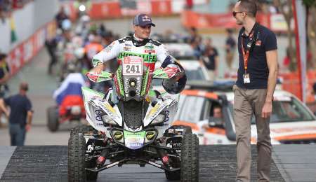 Casale se queda con la primera etapa del Dakar 2018 en cuatriciclos
