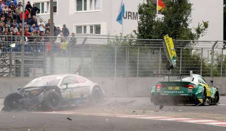 Dos al hospital en el DTM