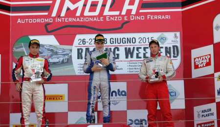 Siebert se destacó en Ímola