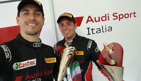 Podio de Russo en Vallelunga