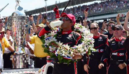Indianápolis: Los pilotos eligen que tipo de leche quieren tomar