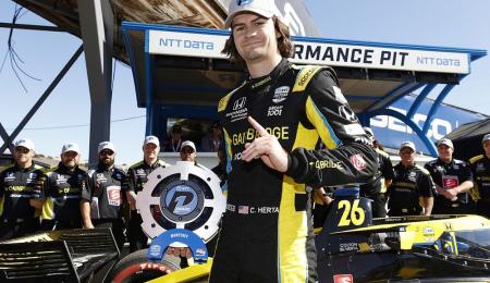 IndyCar: Herta no dejó dudas en Laguna Seca
