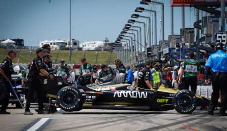 IndyCar probó el aeroscreen que usará en 2020