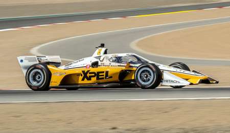 IndyCar: Newgarden fue el más rápido en los test de Laguna Seca