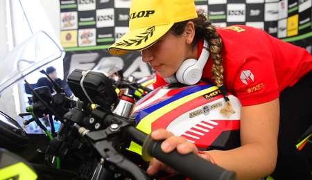 Isis Carreño, la piloto sudamericana que sueña correr en el mundial 