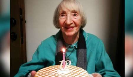 Italica, la fanática más longeva de Valentino superó el Cononavirus