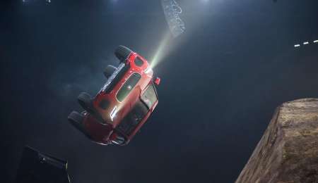 El Jaguar que dio un giro de 360º y entró al Récord Guinness