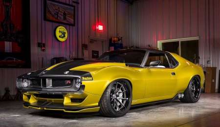 Una cupé 1972 con motor de 1050 HP