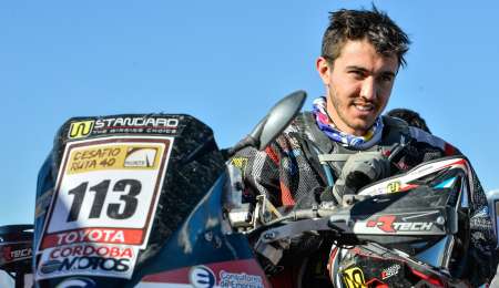 González Ferioli volvió al cuatri y se prepara para el Dakar