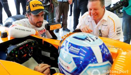 ¿Alonso, Button y Johnson con McLaren en Indy?