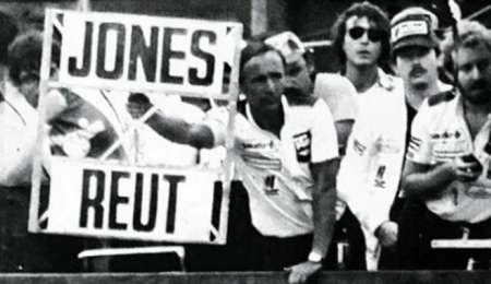Reutemann, el cartel “Jones-Reut” y 39 años de misterio