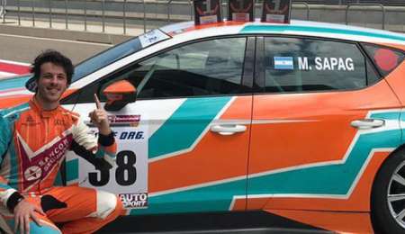 "Manu" Sapag correrá en el Mundial de Turismo