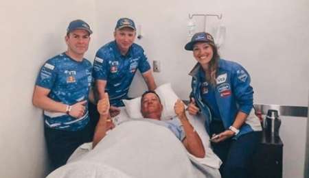 Karginov visitó en el hospital al aficionado que atropelló