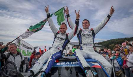 Jan Kopecky ganó en el Europeo de Rally