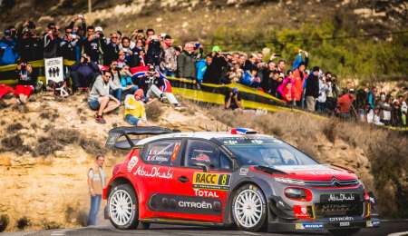 Kris Meeke sólido líder en España, a un paso de la victoria