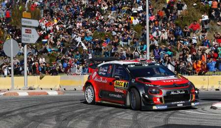 Kris Meeke volvió al triunfo en España
