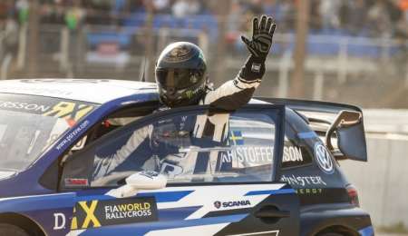 Kristoffersson revalidó el título del Rallycross mundial