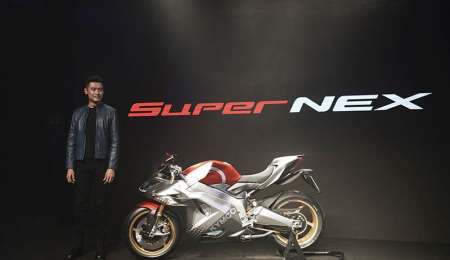 KYMCO presentó su moto eléctrica deportiva, con marchas y sonido