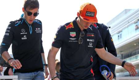 Verstappen sobre Russell: "No es tan malo el Williams como dicen"