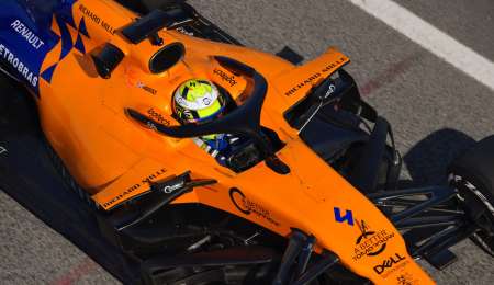 Norris lideró una jornada dura para Ferrari y Mercedes