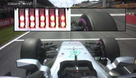 Vettel puso en duda la largada de Bottas