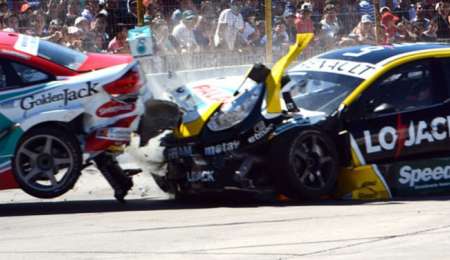 Las piñas más impresionantes por quedarse sin frenos