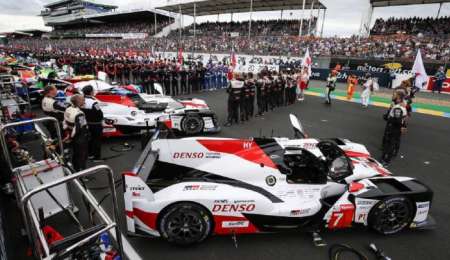 La foto oficial de las 24 Horas de Le Mans