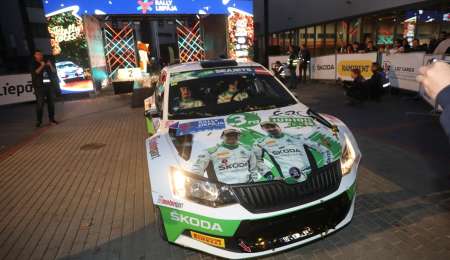 FIA ERC corre en Liepaja, Letonia