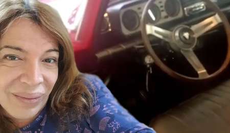 Lizi Tagliani ya tiene su auto clásico