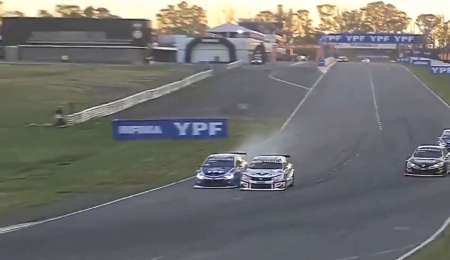 Llaver y un sobrepaso a todo o nada en la carrera clasificatoria