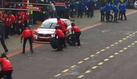 Apareció la lluvia en los 200 Kilómetros