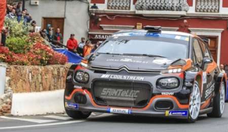 Alexey Lukyanuk ganó la primera etapa del Europeo de Rally en Canarias