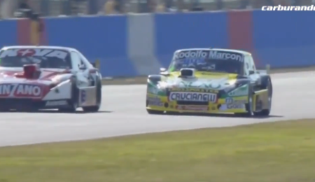 Gran maniobra de Rossi a Martínez