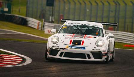 Dorian Mansilla corrió en Oulton Park