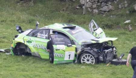Tragedia en un Rally de Irlanda, murió un ídolo local