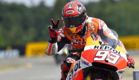 Marquez los pasó por arriba